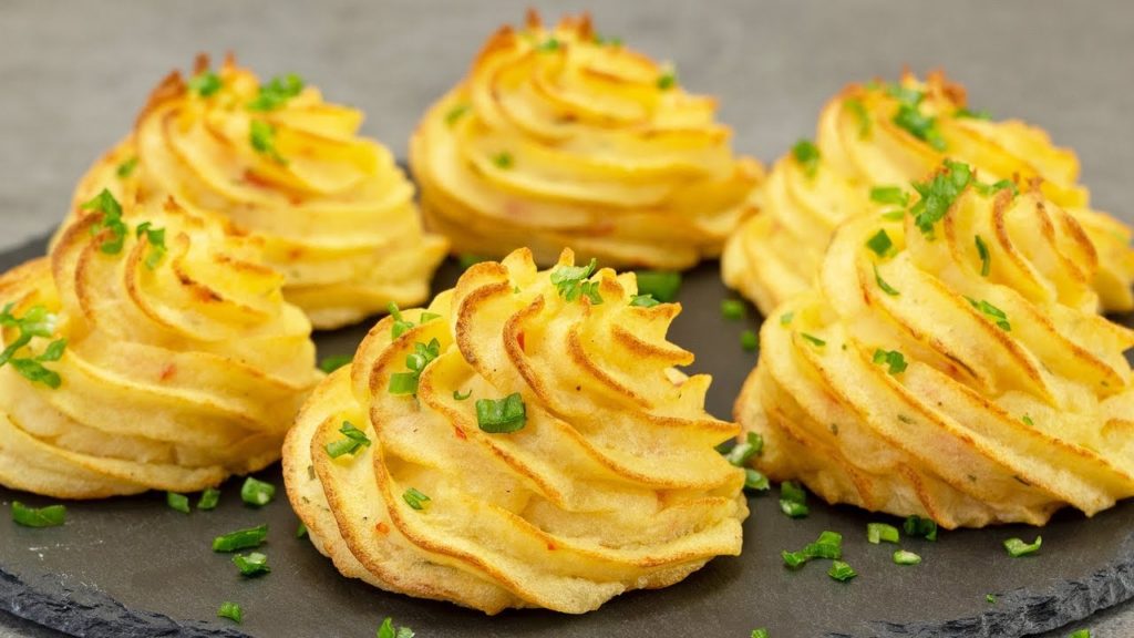 Le patate duchessa, un contorno gustoso e sfizioso di sole 120 calorie!