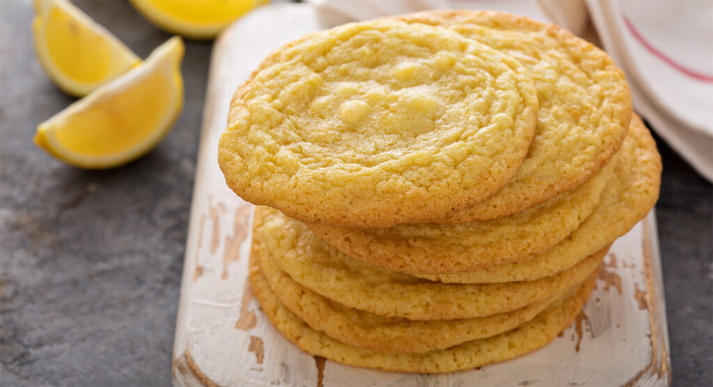 I biscotti al limone senza burro come non li avete mai mangiati. Solo 45 calorie!