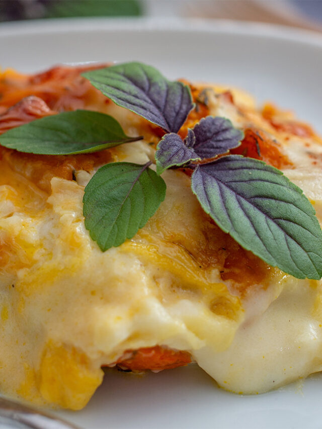 La parmigiana di zucca al forno sfiziosa e leggera per chi è a dieta e non solo!