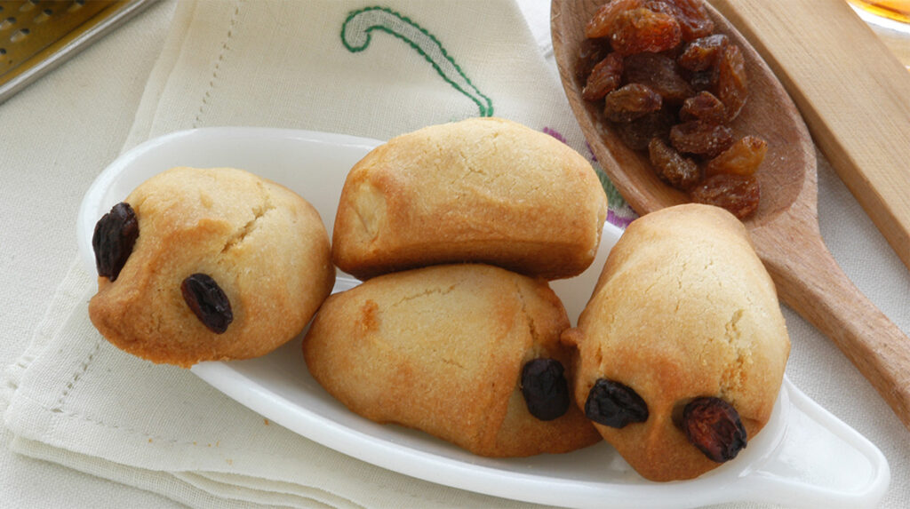 Biscotti della nonna all’uvetta, mangiateli e non vi pentirete. Solo 55 Kcal!