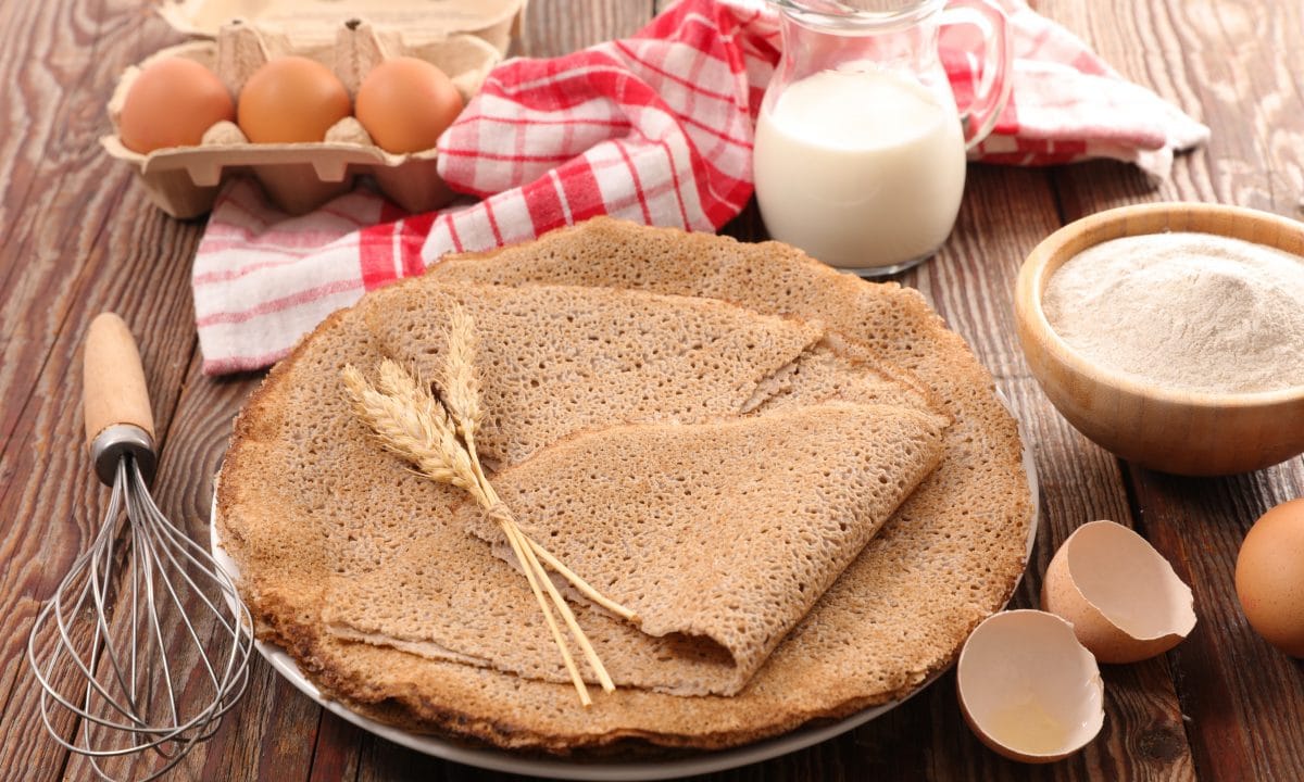 Crepes di grano saraceno