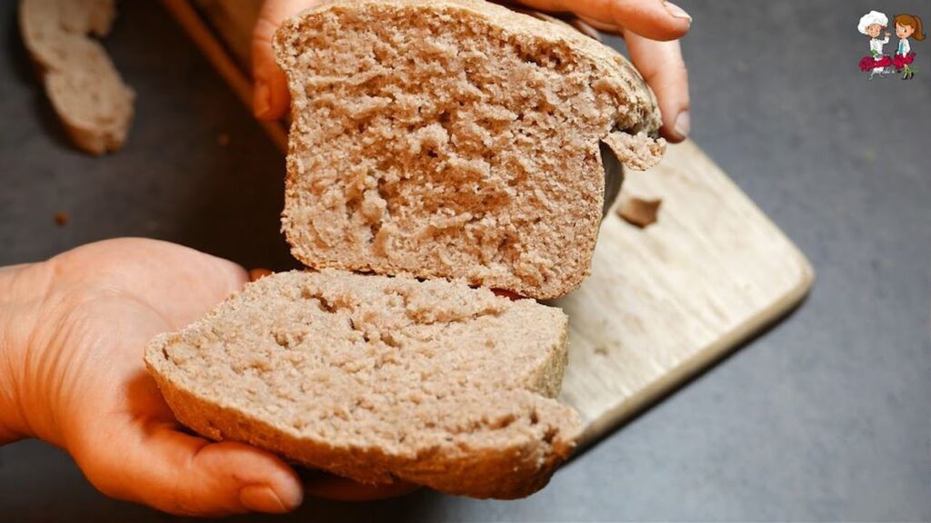 Pane di segale integrale al 100%, ottimo per la dieta. Non comprerete più pane!