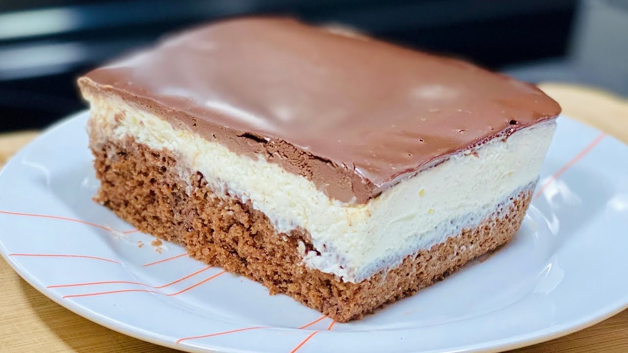 La torta al cioccolato 3 strati super cremosa e SENZA burro e uova