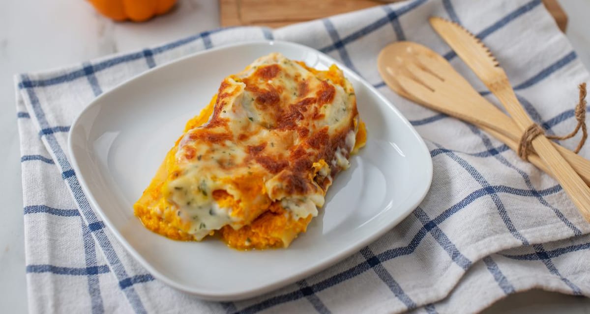 Cannelloni autunnali di zucca