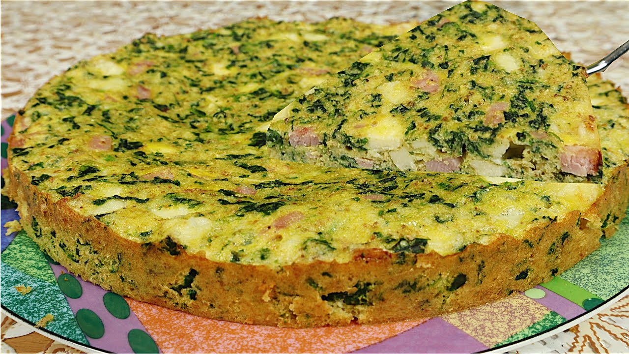 Torta salata di spinaci