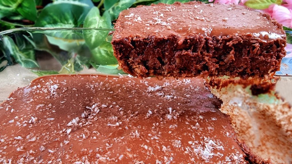 Fiocchi d’avena, cioccolato e arancia! Una torta così golosa e dietetica non l’ho mai mangiata (solo 100 Kcal)