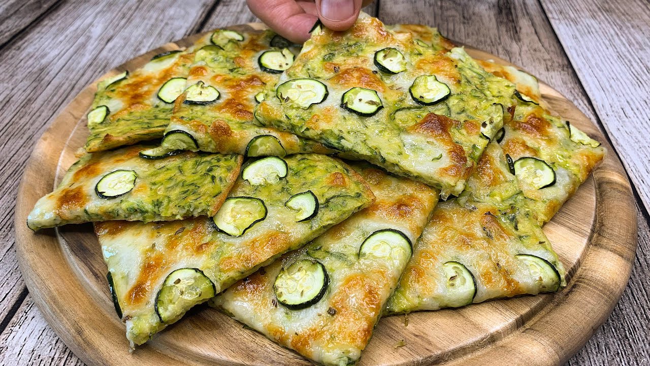 Focaccia di zucchine