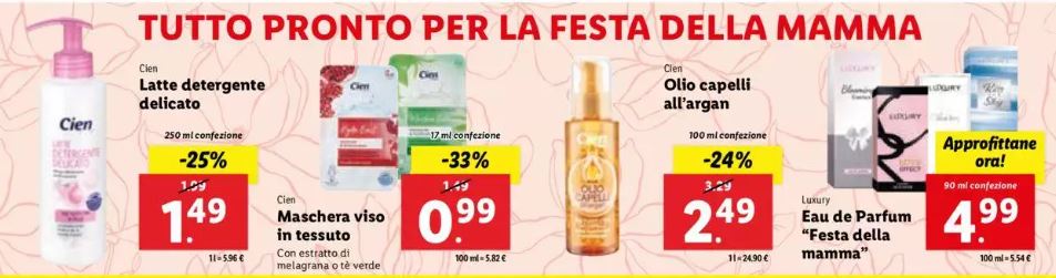 Prodotti in offerta Lidl