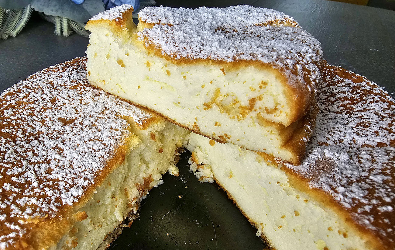 Torta allo yogurt greco