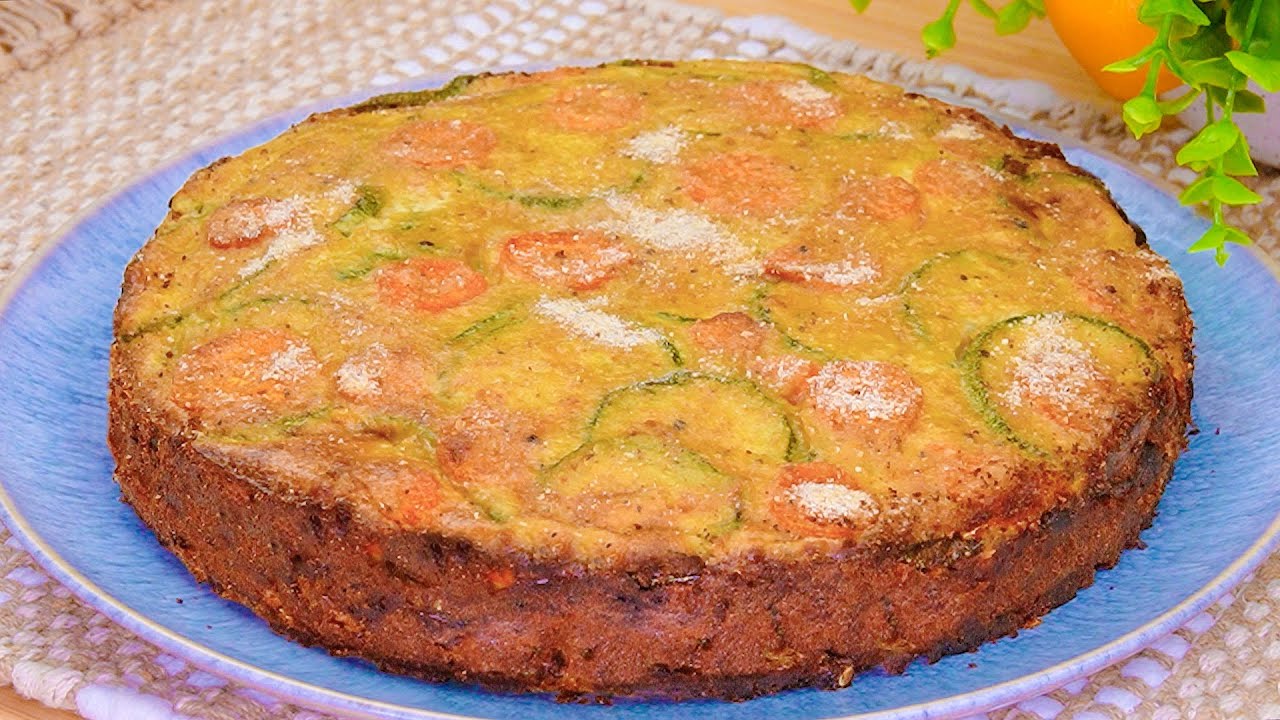 Torta di zucchine salata