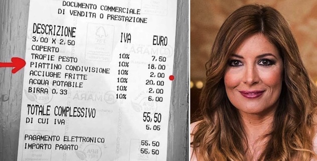 2 euro in più per un piattino di condivisione