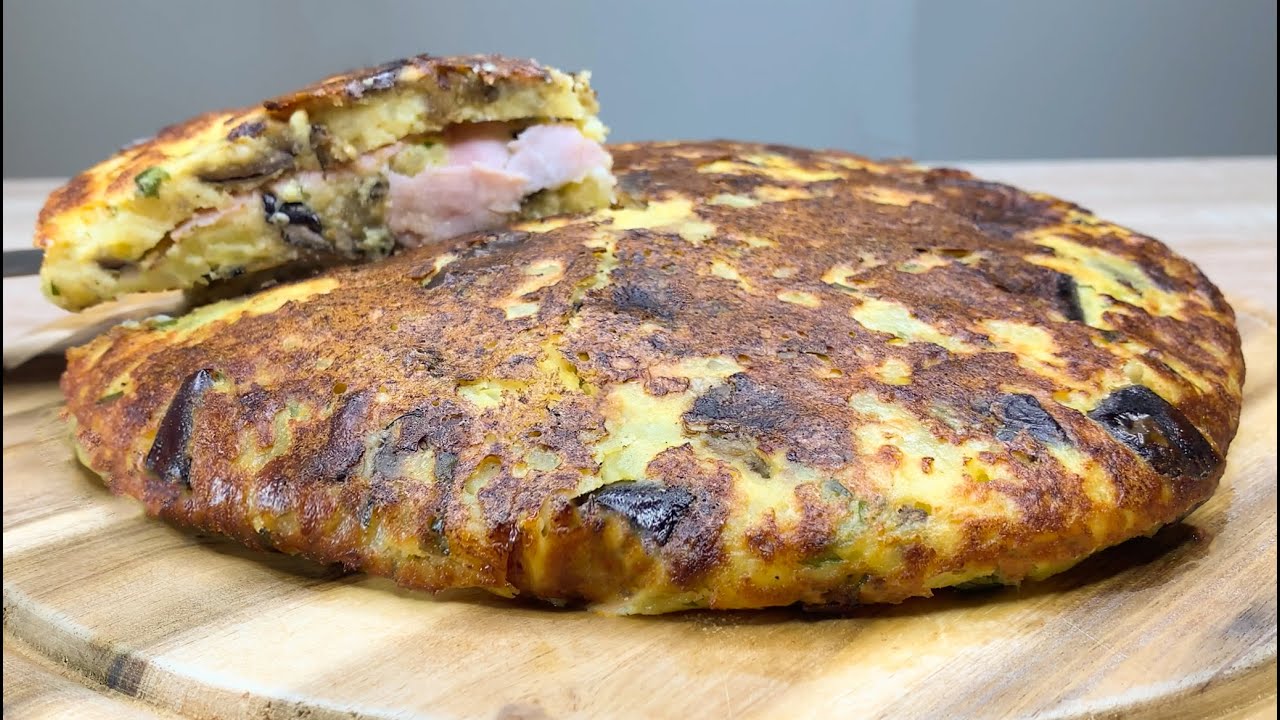 Frittata di melanzane e patate