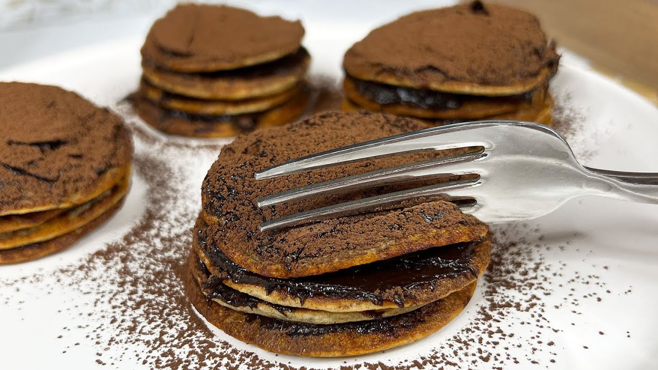 Pancake banana e cioccolato