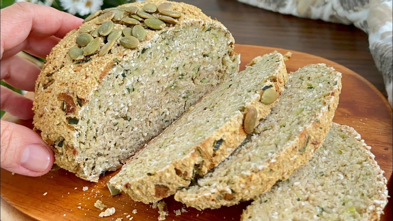 Pane di zucchine e avena