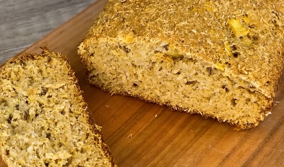 Pane di avena e mele