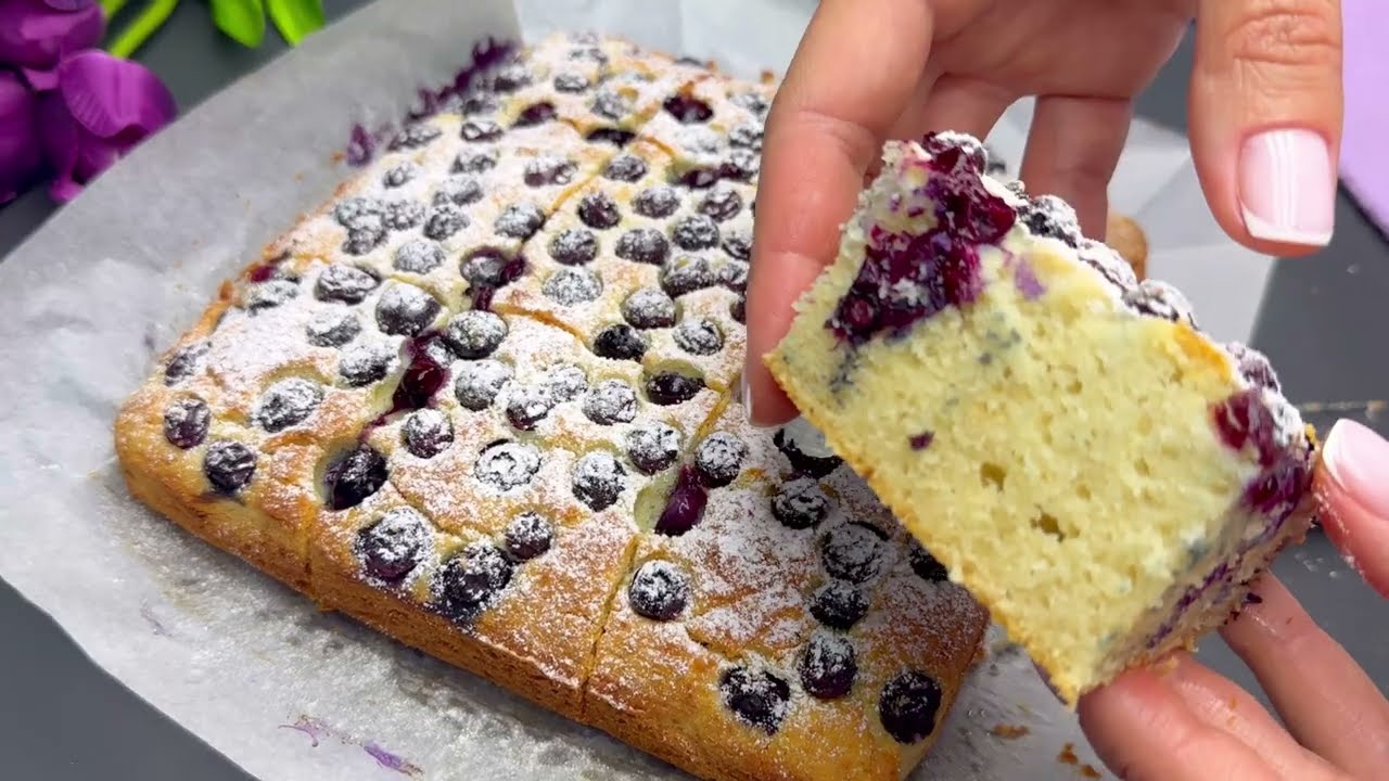 Torta ai frutti di bosco senza farina