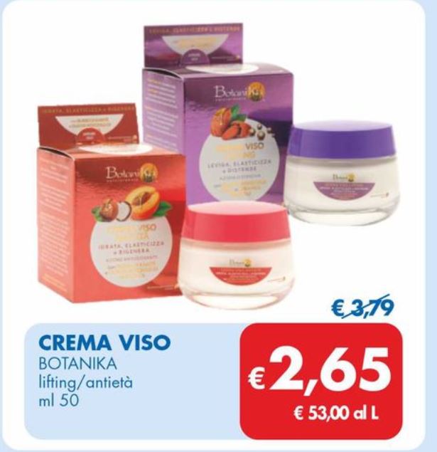 Crema viso Botanika MD