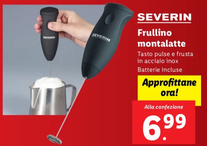 Frullino montalatte lidl