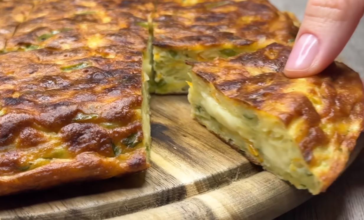 Frittata di patate e formaggio