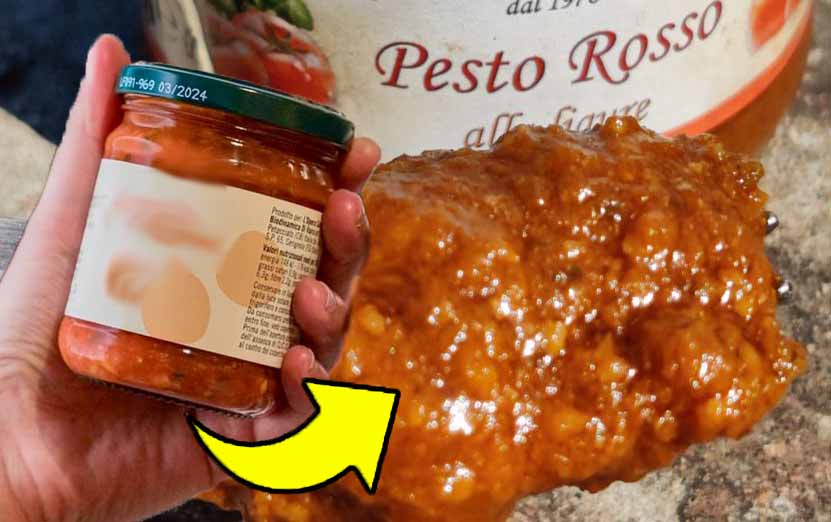 Pesto rosso, non tutti sono uguali: trovati pesticidi, muffe e bisfenolo A in molte marche | Tra i peggiori c’è De Cecco (promossi Barilla e Lidl)!