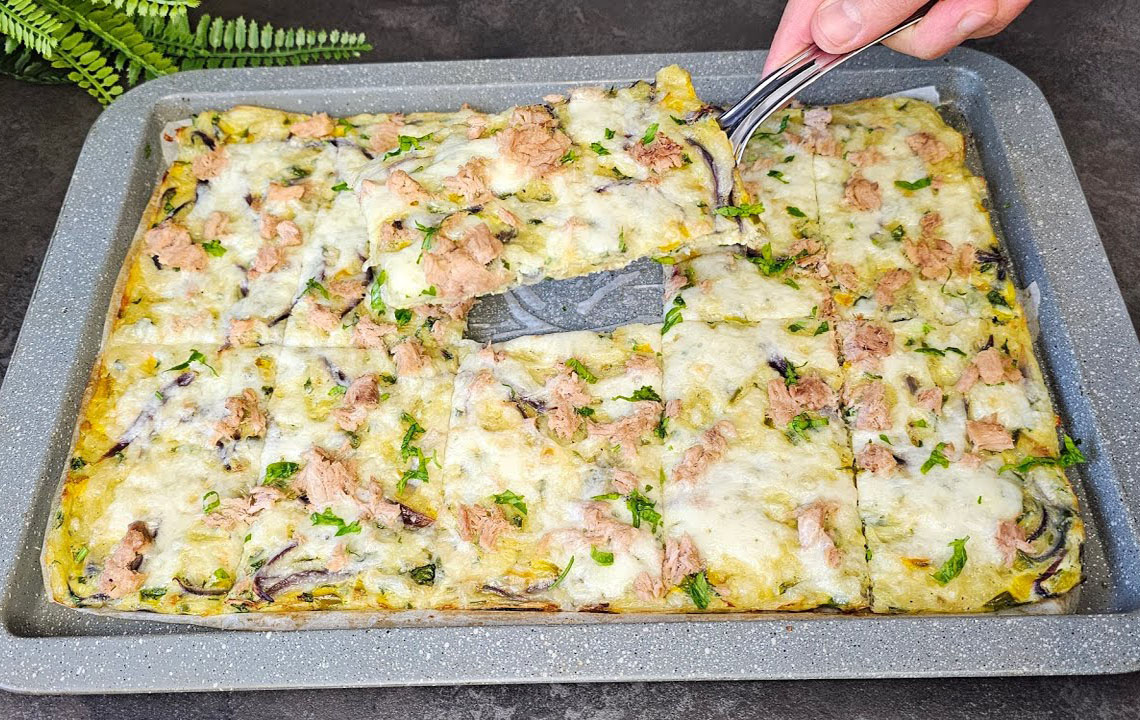 Focaccia di patate e peperoni