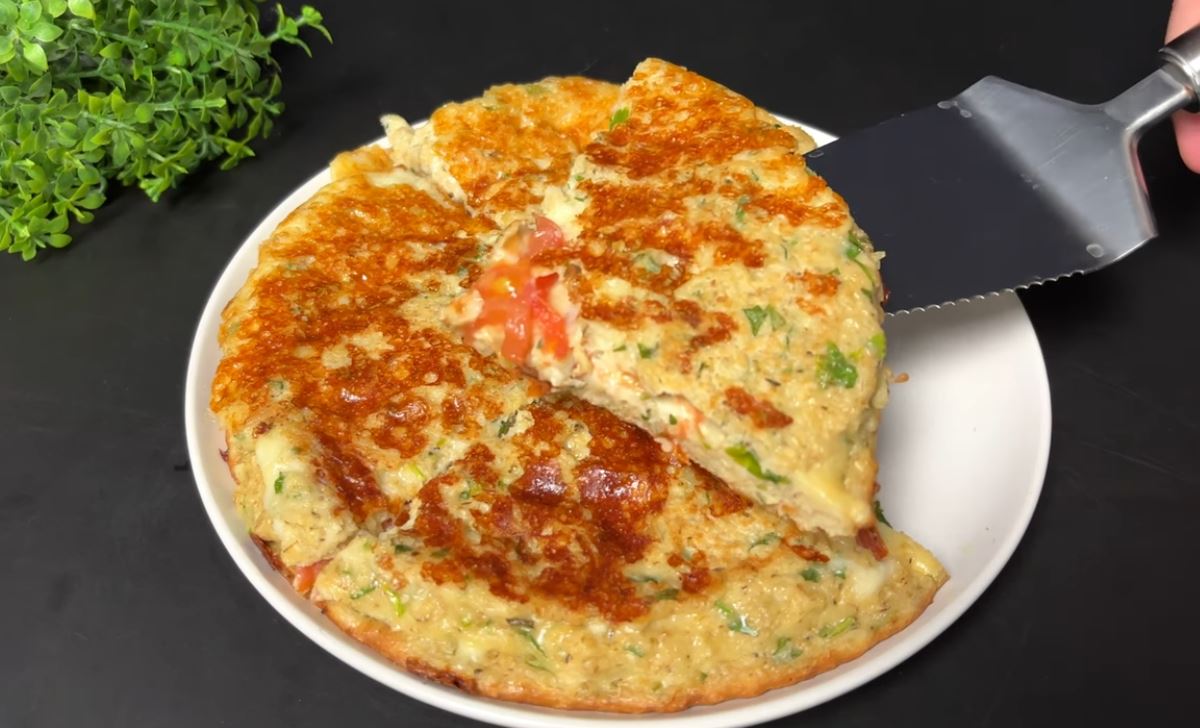 Frittata di avena e yogurt