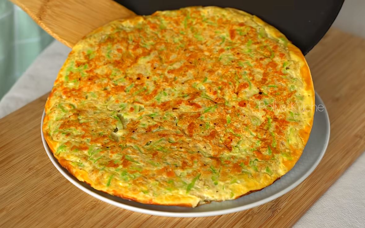 Frittata di zucchine e avena