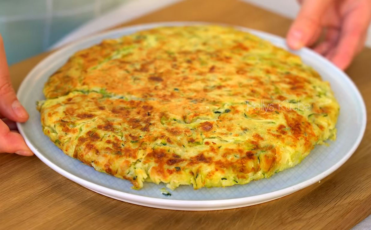 Frittata di zucchine e cavolo