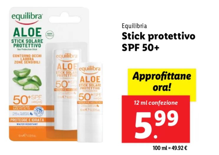 Stick protettivo spf 50 +