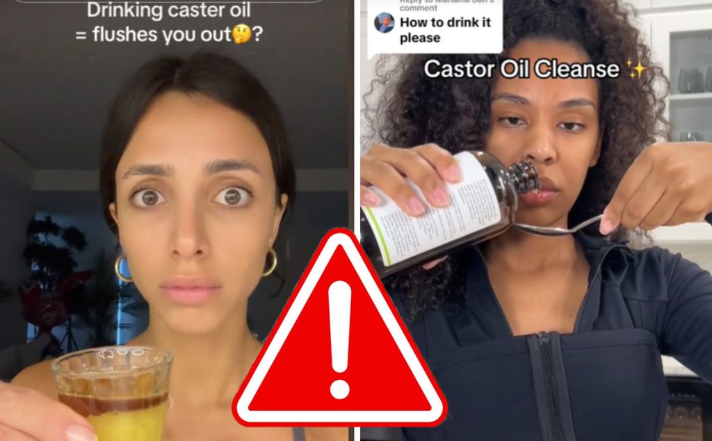 Bere olio di ricino al mattino per dimagrire, il nuovo trend pericolosissimo di TikTok: non ti azzardare a farlo!