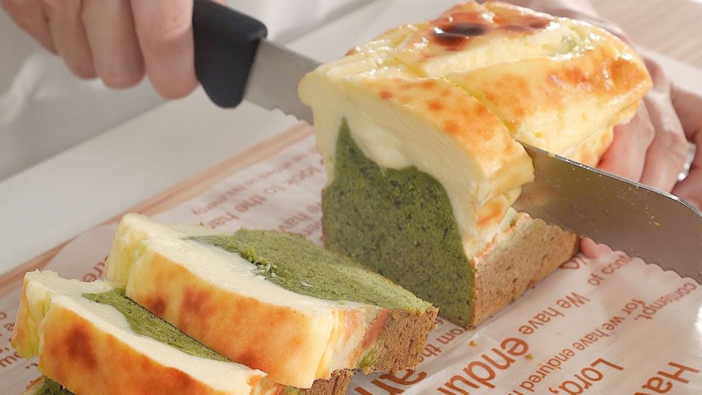 Non è una torta salata, ma è una cheesecake al té verde: ho stupito proprio tutti a pranzo | Solo 180 Kcal!