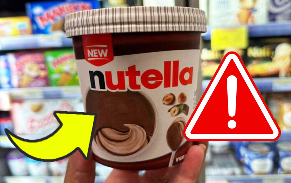 Gelato alla Nutella, è allerta nei supermercati: già richiamato un lotto, c’è un gravissimo errore in etichetta!