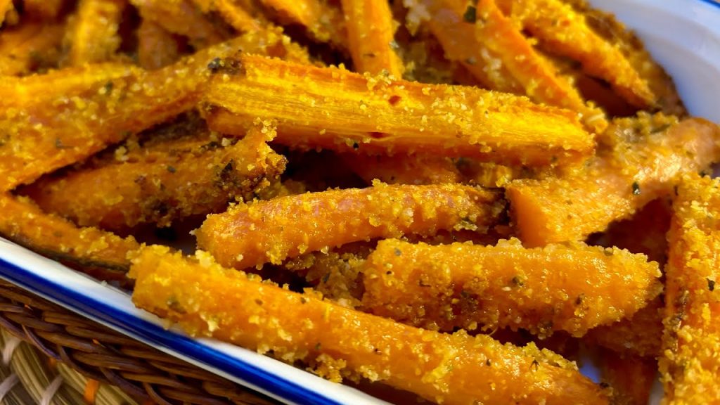 Ne provi uno e non ti fermi più, le carote fatte al forno così sono tutta un’altra cosa | Solo 145 Kcal!