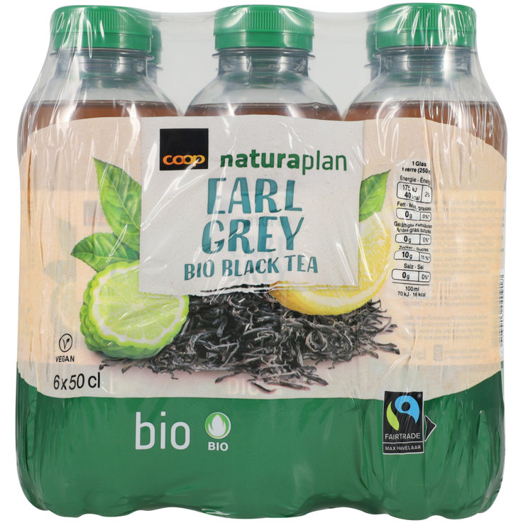 Tè nero biologico Earl Grey” di Coop Naturaplan