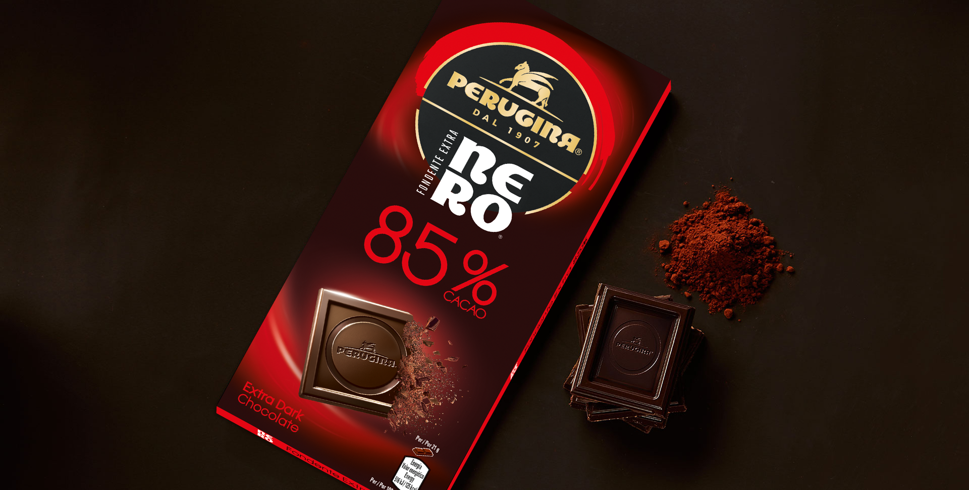 Perugina Cioccolato fondente 85%