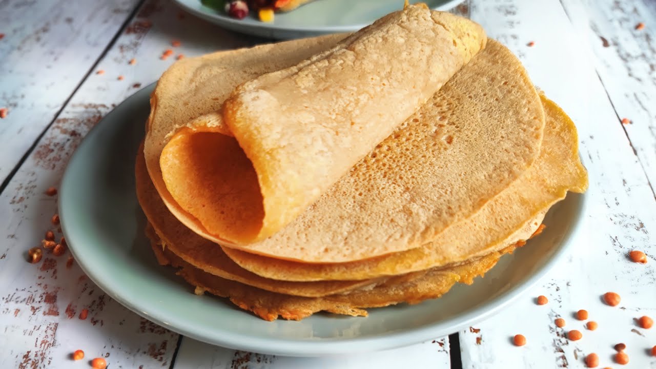 Crepes di lenticchie