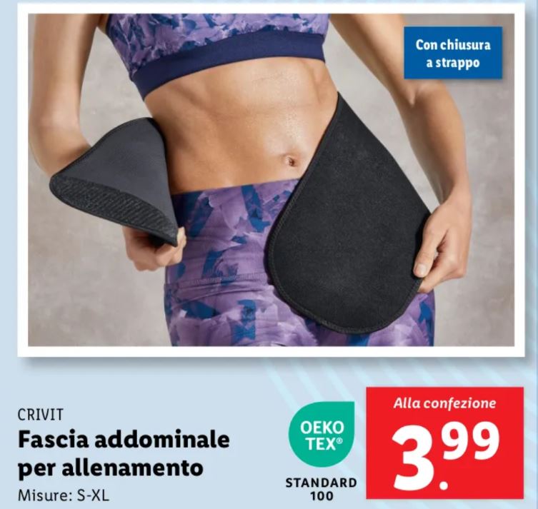 Fascia addominale Lidl