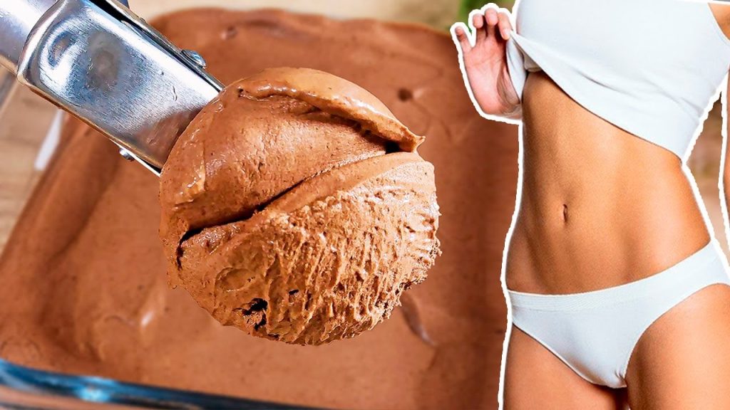 Mangio questo gelato al cioccolato ogni giorno per merenda e mantengo la linea | Solo 150 Kcal!