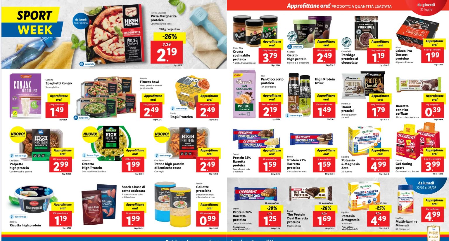 Sport week offerte lidl