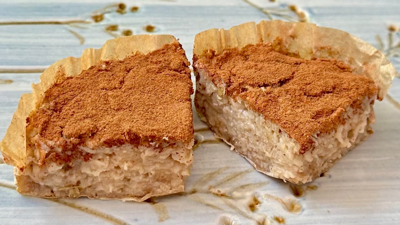 Torta di avena e mele