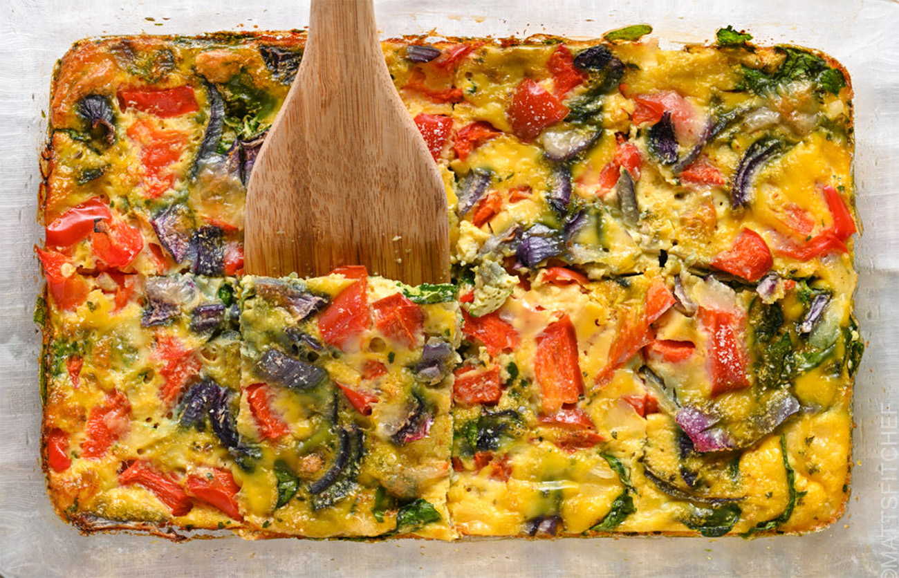 Frittata al forno con verdure