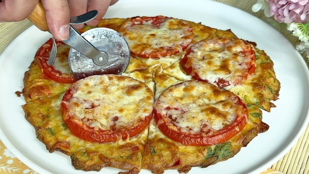 Ho portato a tavola questa pizza di verdure salutare e nessuno si è lamentato, anzi | Solo 560 Kcal!