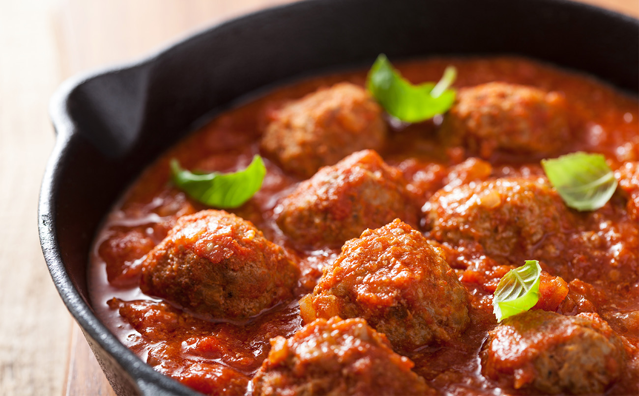 Polpette di merluzzo al sugo