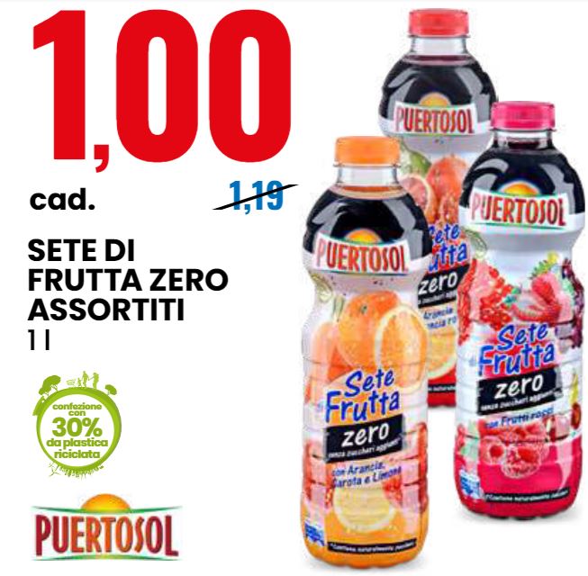 Puertosol sete frutta zero eurospin