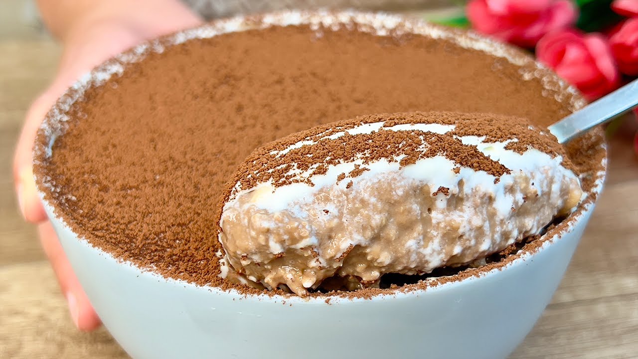 Tiramisù gelato all'avena