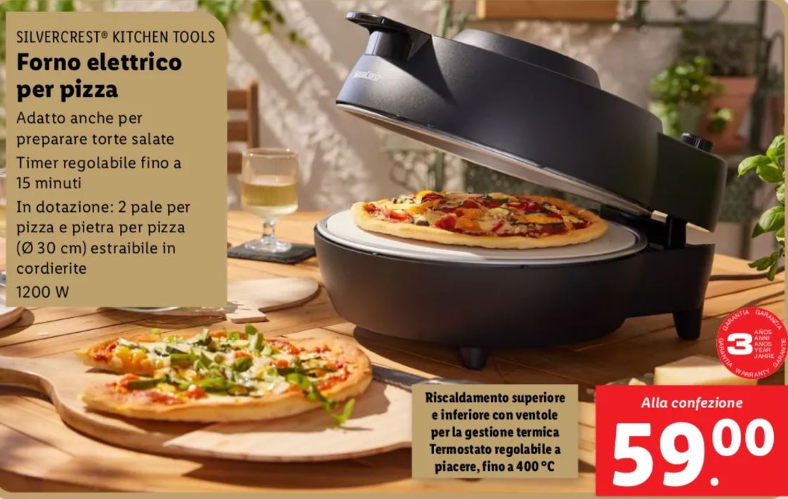 Forno per pizza Lidl