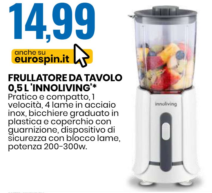 Frullatore da tavolo l'innoliving eurospin