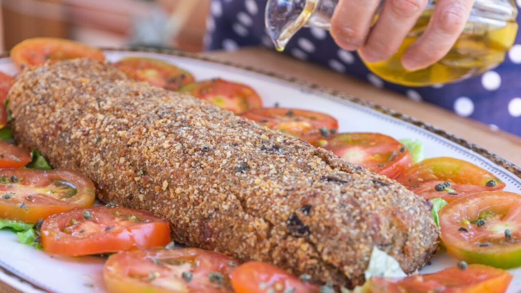 Ci sono riuscita con 2 melanzane, ho dato vita ad un polpettone dietetico senza mettere carne | Solo 290 Kcal!