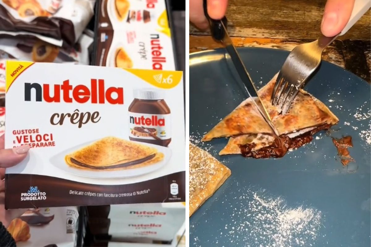 Crepes surgelate Nutella