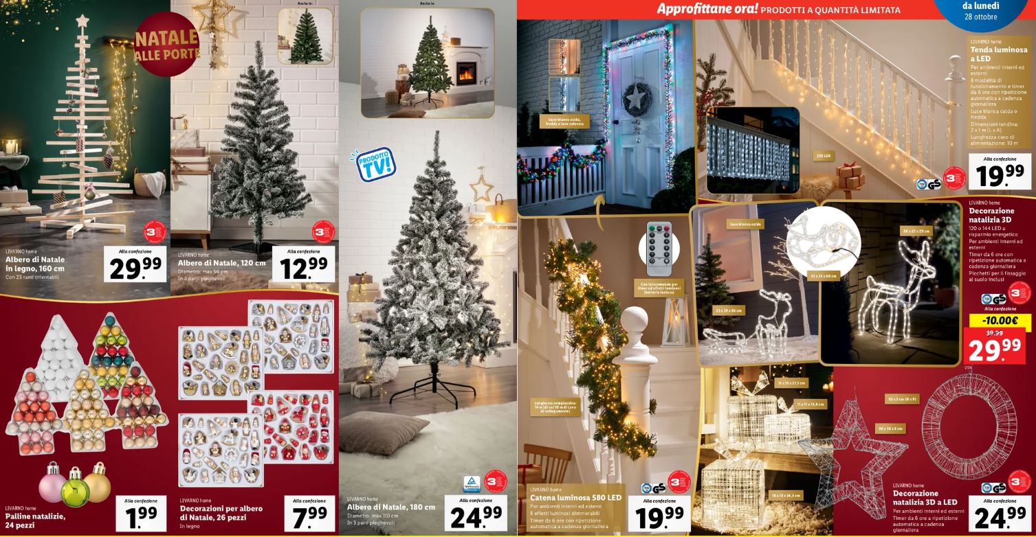 Decorazioni di Natale Lidl